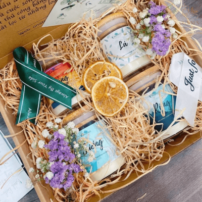 Bộ set quà tặng nến thơm
