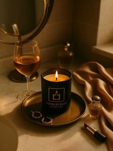 nến tealight trắng cuốn hút 