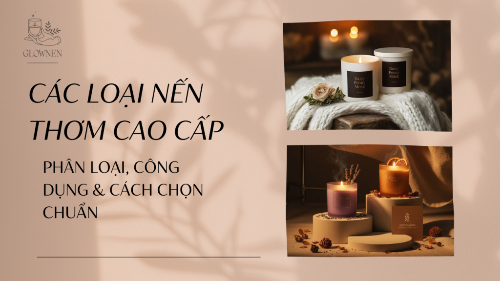 các loại nến thơm cao cấp