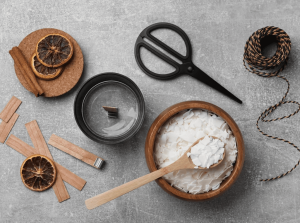 cách làm nến thơm thiên nhiên handmade 