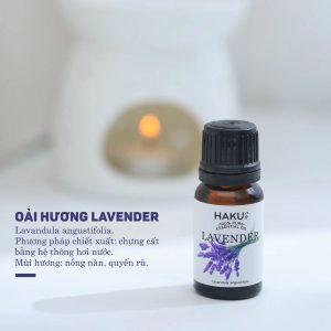 tinh dầu nến giảm stress hương lavender
